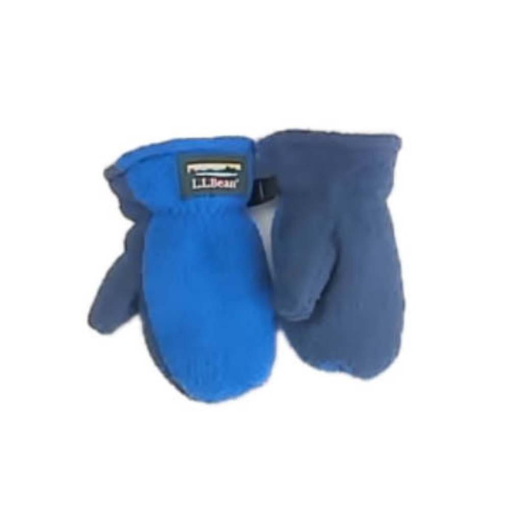 LL Bean Boys Blue Mittens size: 12-24 Months